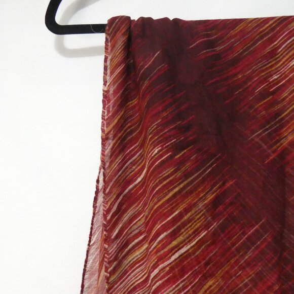 Unbranded | OS | Elegant Earthy Toned Sheer Scarf - Picture 9 of 14